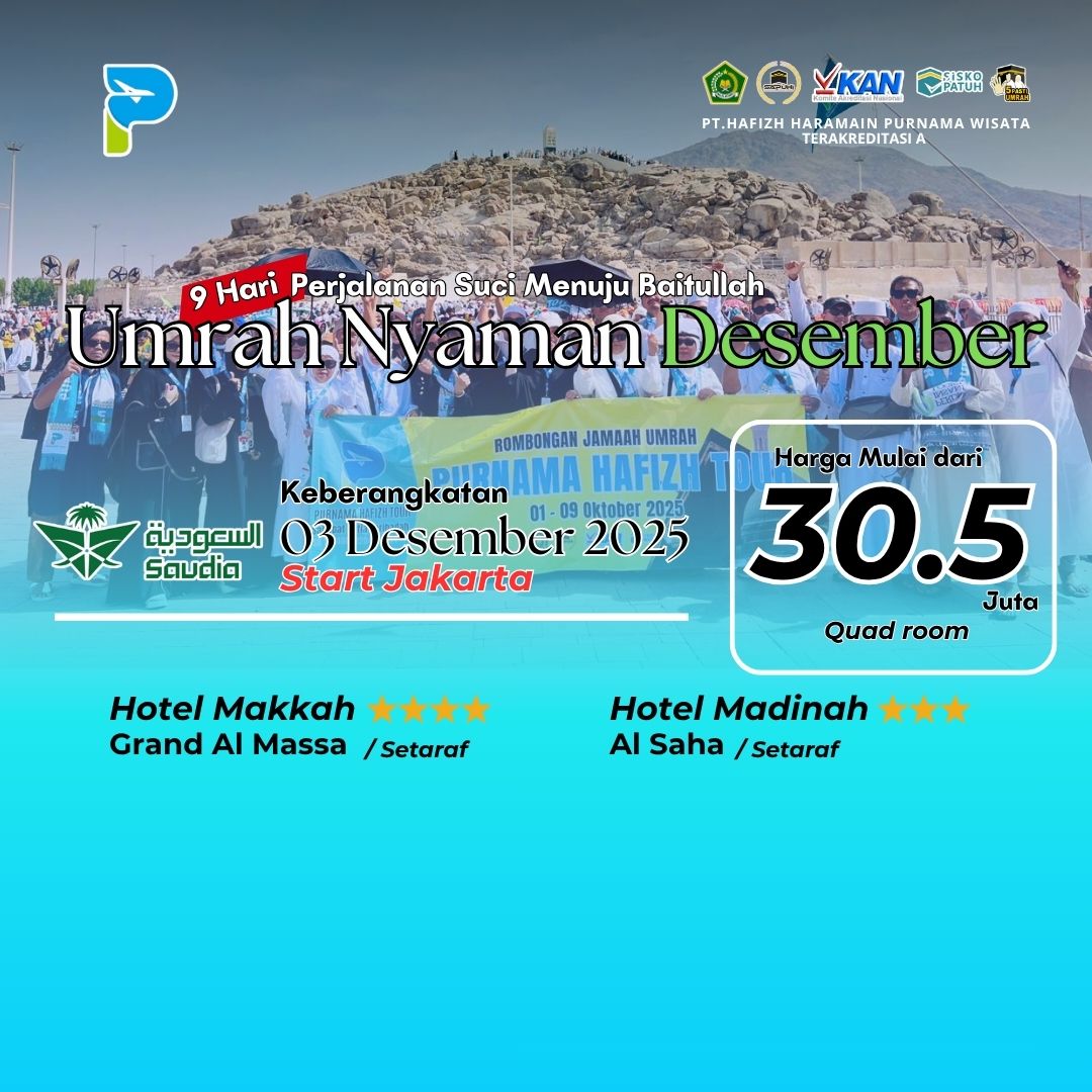 UMRAH REGULER 03 DESEMBER 2025 