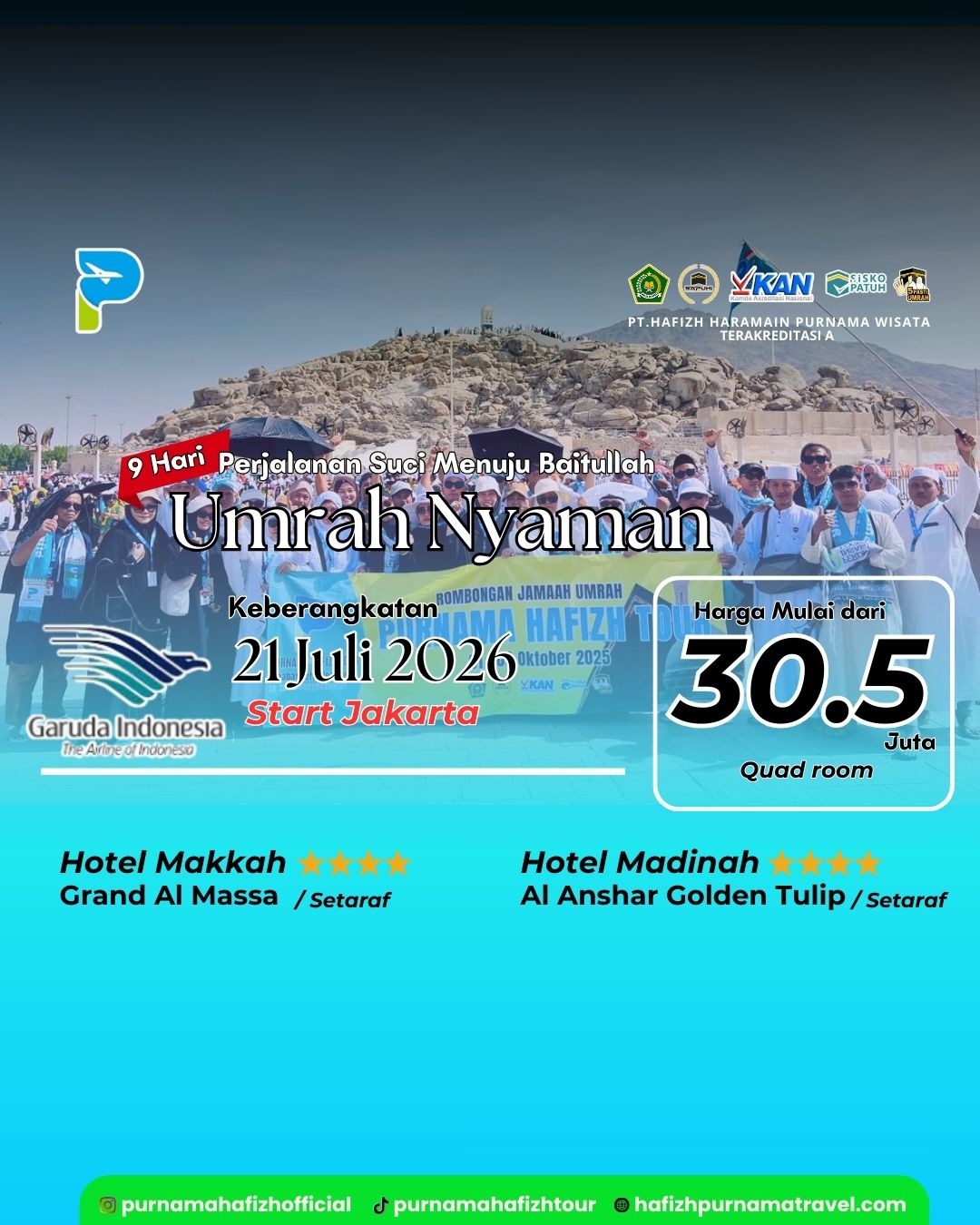UMRAH REGULER 21 JULI 2026 